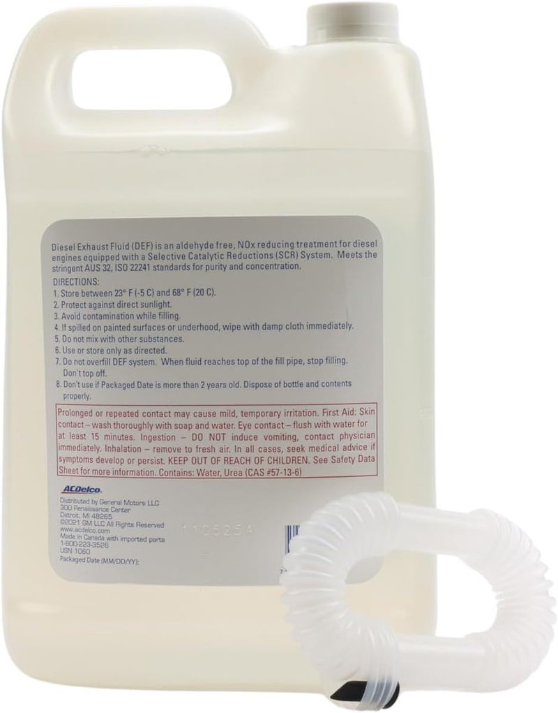 ACDelco GM Original Equipment 10-4022 Diesel Exhaust Emissions Reduction Fluid - 1 Gallon - Image 3