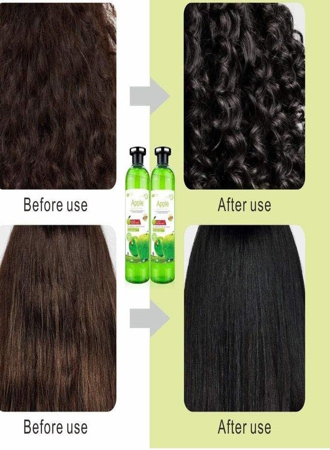 SKINPLUS Apple Black Hair Color shampoo - Ammonia Free Herbal Hair Dye, Clear Water Type, Long Lasting Natural Black Coverage for Men & Women (1000ml)(bottle) - Image 3