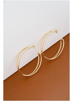 Karen Millen Criss-Cross Hoop Earring  - Image 3