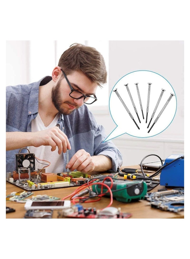 SOLARAE Mini Precision Screwdriver Set with Case, Small Screwdriver Set for Jewelry, Watch, iPhone, Toys, Computer, Eyeglass Repair, 11PCS - Image 5