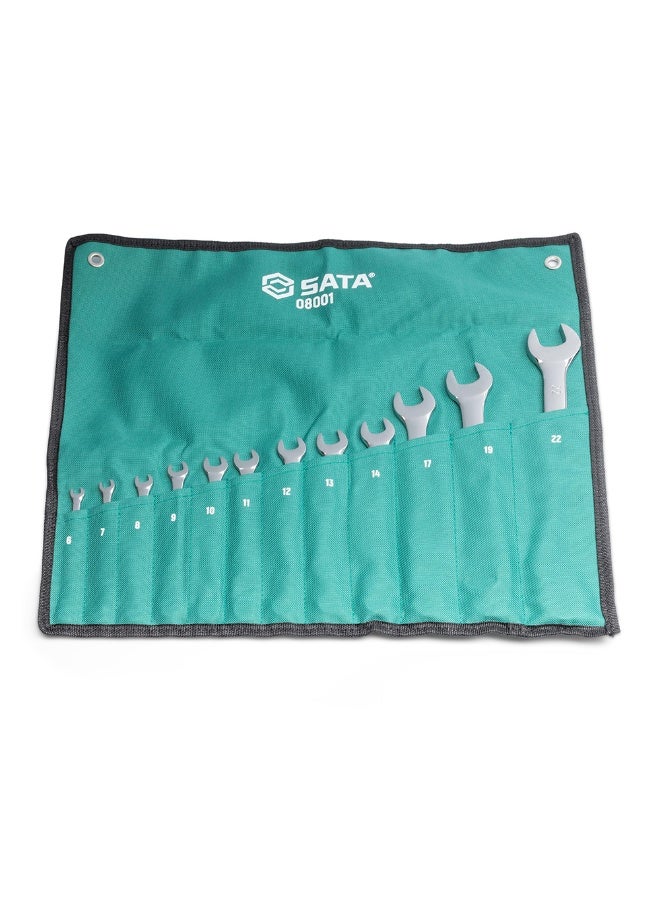 SATA ST08001SJ 12-Piece Metric Combination Wrench Set - Image 1