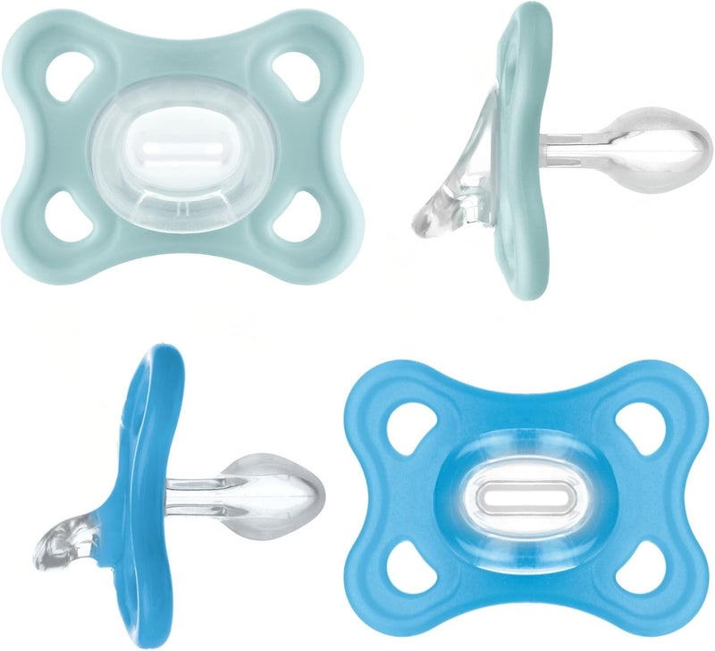 MAM Comfort Baby Pacifiers - 4 Pack for Newborns - Image 1