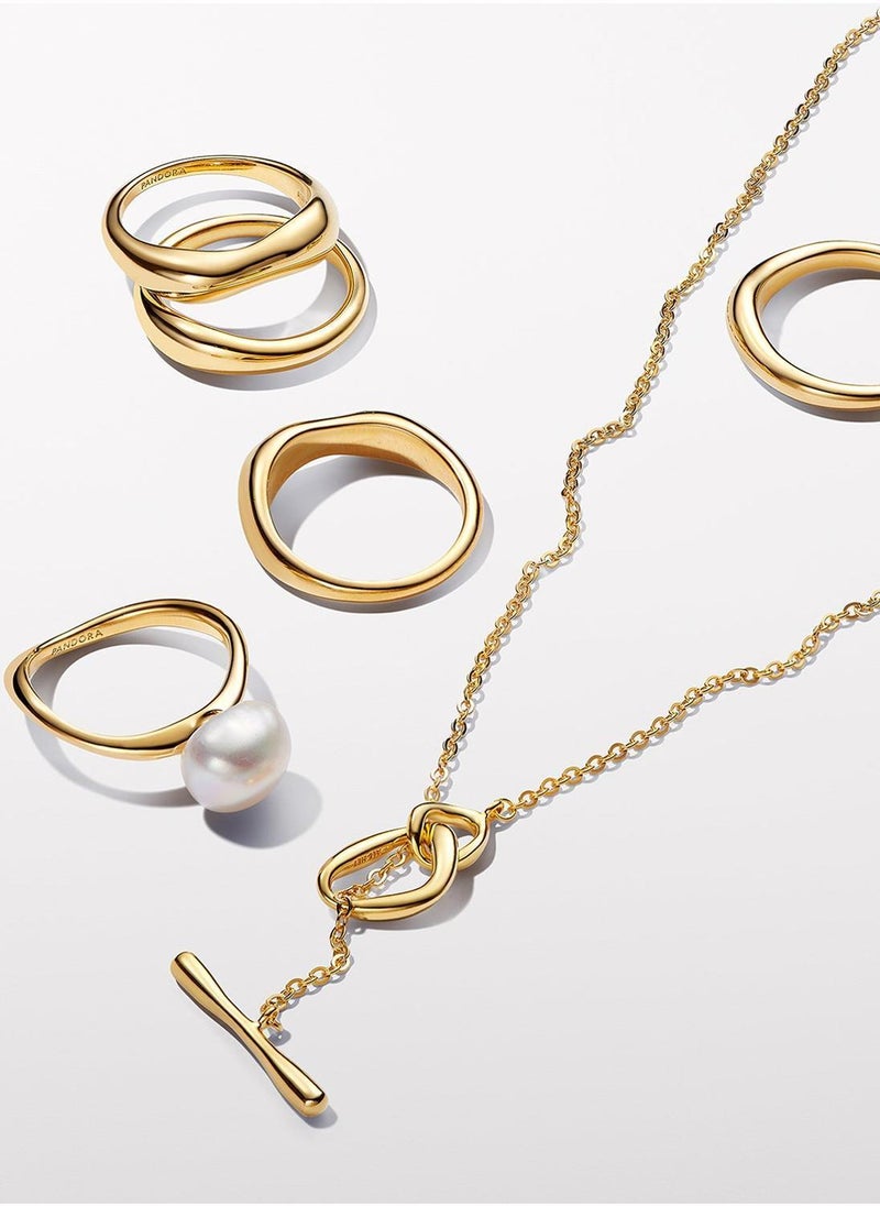 باندورا خاتم مطلي بالذهب - Image 4