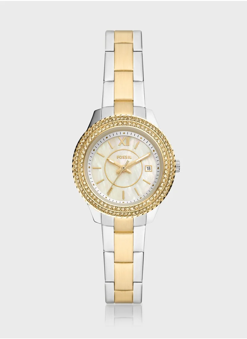 FOSSIL Classic Steel Strap Analog Watch
