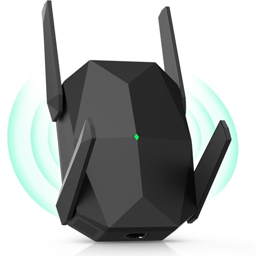 Oaitree 2026 AX3000 WiFi 6 Extender Signal Booster, Multi-Link Connectivity Internet Extender WiFi Booster for Home, Dual Band Long Range WiFi Repeater, Up to 19000 Sq. Ft., (Black) - Image 1