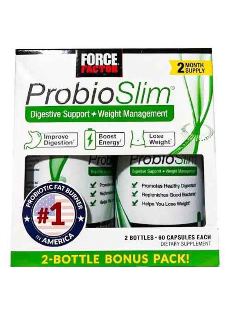 Force Factor - Probiotic Supplement Green Tea Extract Reduces Gas Bloating Constipation And Supports Digestive And Intestinal Health - Image 1