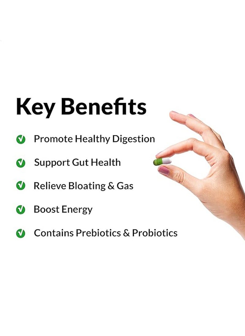 Force Factor - Probiotic Supplement Green Tea Extract Reduces Gas Bloating Constipation And Supports Digestive And Intestinal Health - Image 1