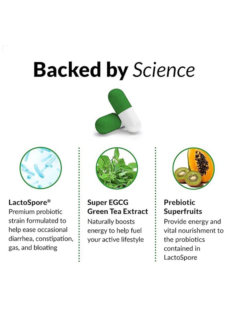 Force Factor - Probiotic Supplement Green Tea Extract Reduces Gas Bloating Constipation And Supports Digestive And Intestinal Health - Image 1