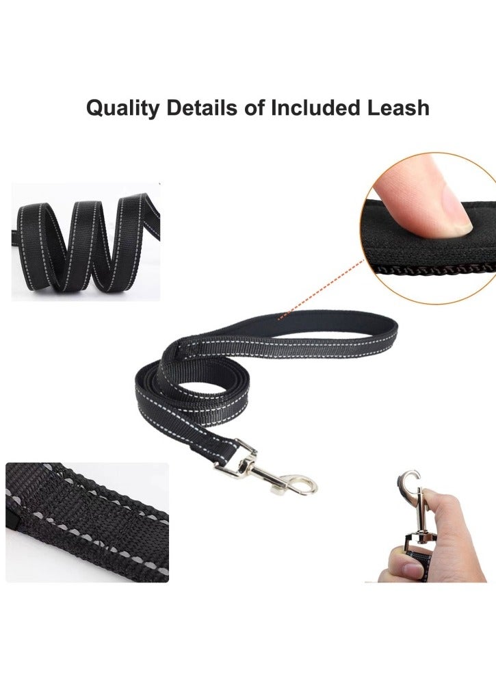 Generic Lightweight Dog Harness and Leash Set, Air type for Dogs,Breathable, 1.5m Reflective Nylon Leash with Soft Handle - Image 5