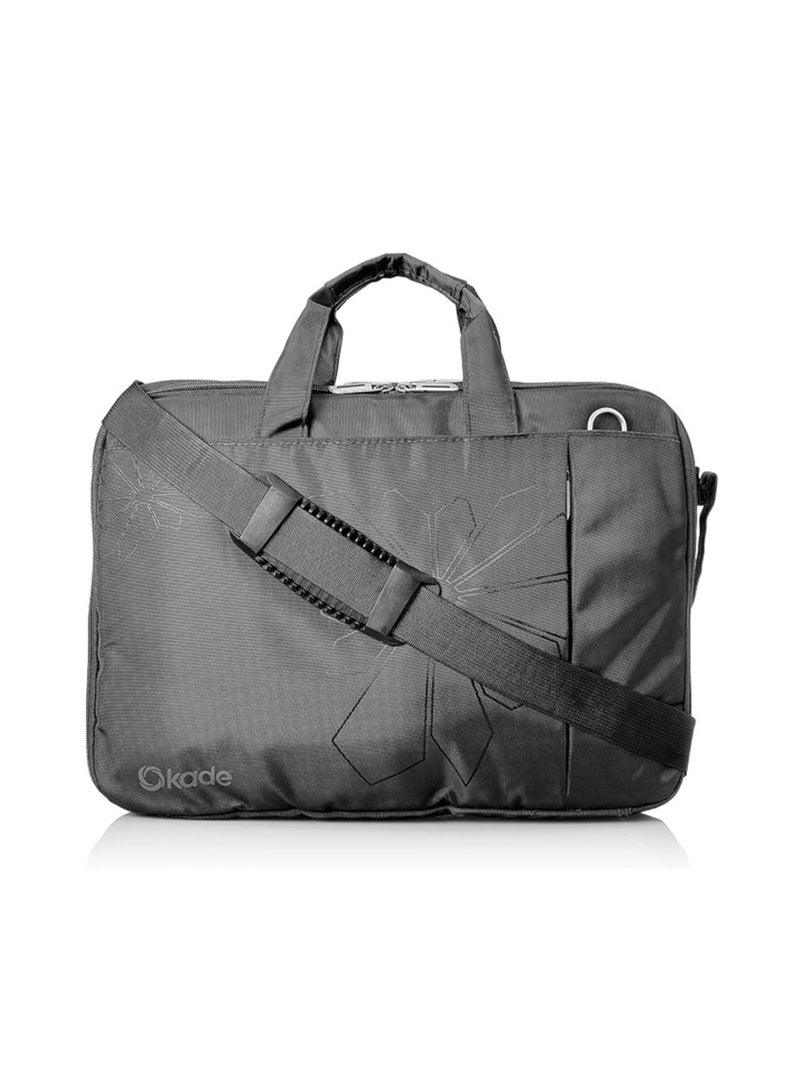 أوكايد حقيبة كمبيوتر محمول T06 للكتف باليد - أسود - Image 1