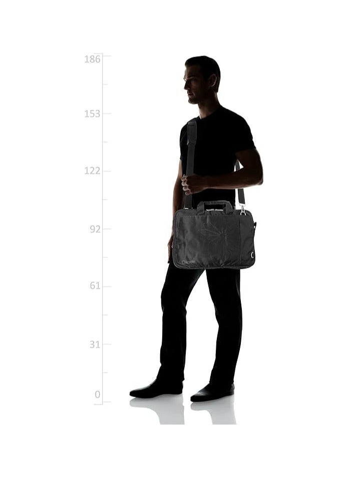 أوكايد حقيبة كمبيوتر محمول T06 للكتف باليد - أسود - Image 5