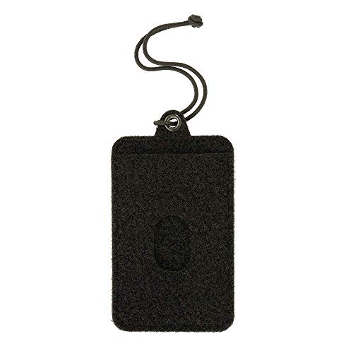 M-Tac Tactical Hanging ID Card and Patch Holder with Hook and Loop Surface and Draw Cord (Olive) - Image 1