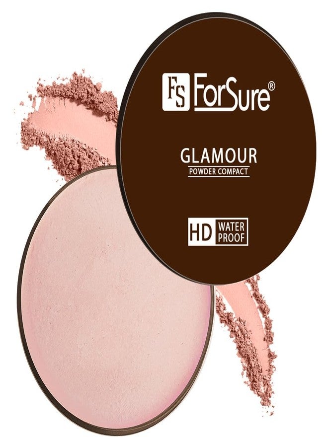 ForSure Waterproof & Oil Control Glamour Face Powder Compact Pack 4 Compact (Natural shade, 48 g) - Image 2