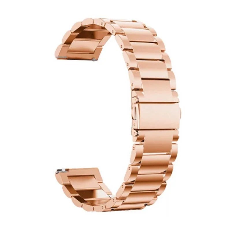 Bluejw 22mm 20mm Stainless Steel Watch Band for Samsung Galaxy Watch 6/5/4/Active 2/Gear S3, Metal Strap Replacement for Huawei Watch (40mm, 44mm, 47mm) - Image 1