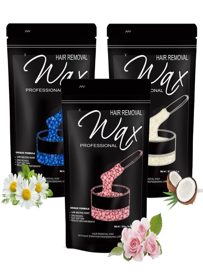 FEAMIRIA 900g / 2lbs Wax Beads, Hard Wax Beads for Brazilian Bikini & Coarse/Stubborn Hair with 3 Go-To Scents,Wax Beads for Hair Removal At-Home Waxing on Bikini,Face, Legs,Body - Image 1