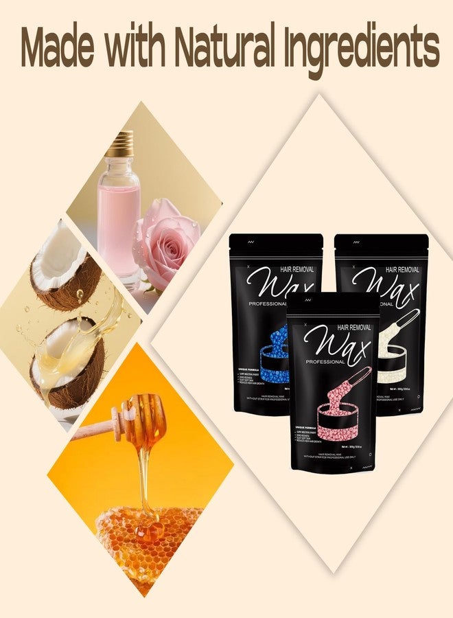 FEAMIRIA 900g / 2lbs Wax Beads, Hard Wax Beads for Brazilian Bikini & Coarse/Stubborn Hair with 3 Go-To Scents,Wax Beads for Hair Removal At-Home Waxing on Bikini,Face, Legs,Body - Image 5