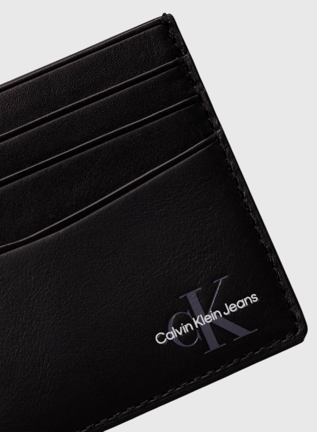 [CK JEANS] CKJ Minimal Monogram Card Case 6CC ★人気★ Calvin Klein Jeans | MINIMAL MONOGRAM CARDCASE 6CC | Card