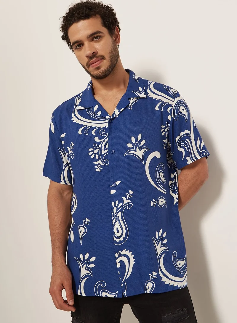 Iconic Paisley Print Shirt