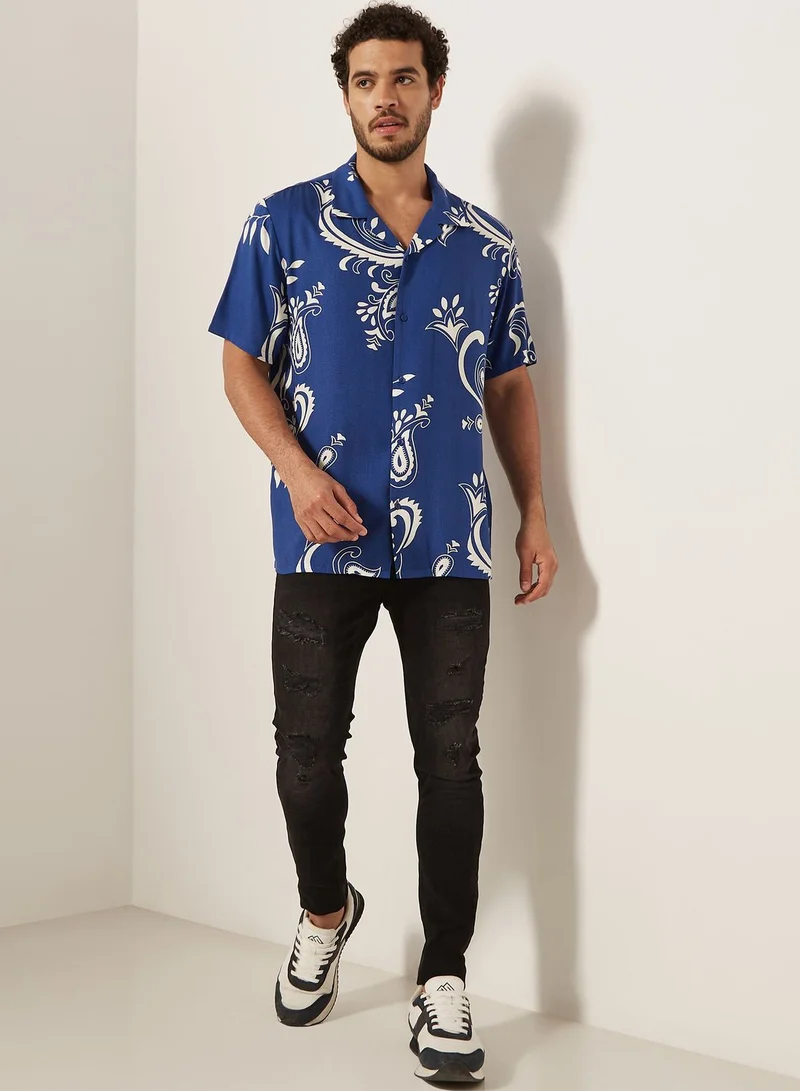Iconic Paisley Print Shirt