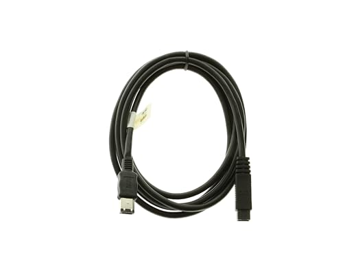 CABLEMAX 9-pin to 6-pin FireWire 800 - FireWire 400 Cables 6ft. - Image 5