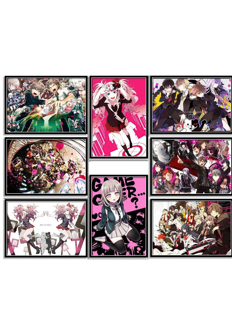 بوسترمان 8 بوسترات انمي مانجا دانجان رومبا حجم A4  - Image 1