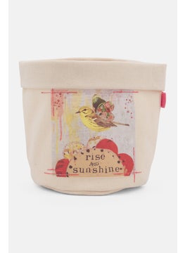 DEMDACO Rise And  Sunshine Planter Bag, Beige  - Image 1