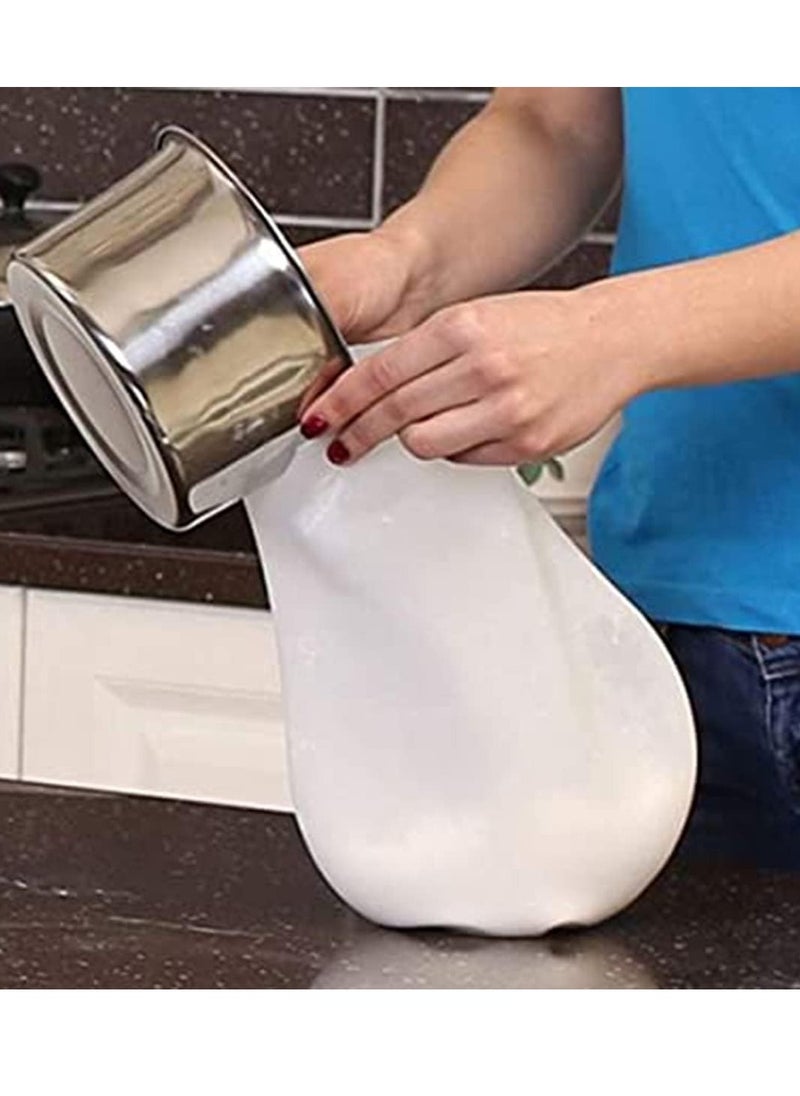 Mmmon Silicone Kneading Dough Bag for Kitchen Tool,Versatile Dough Mixer for Bread,Pastry,Pizza Tortilla, Premium Silicone Bakeware,Multifunctional Food Storage Container Cooking Tool  - Image 3