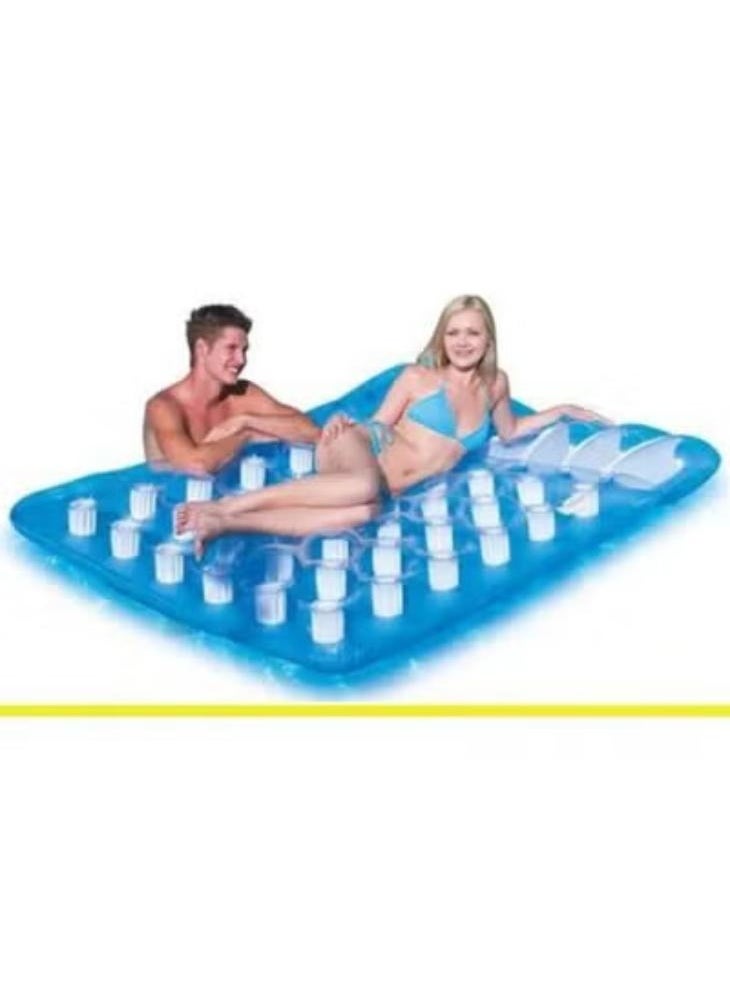 Bestway Splash And Play Double Pool Mattress 193 x 142centimeter  - Image 4