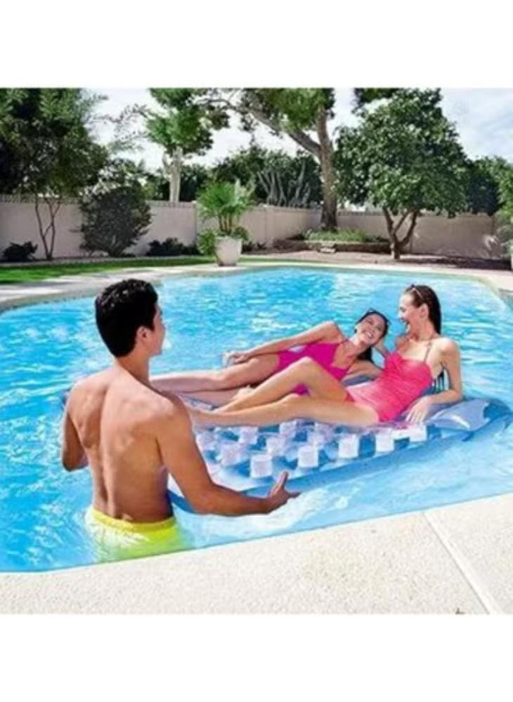 Bestway Splash And Play Double Pool Mattress 193 x 142centimeter  - Image 5
