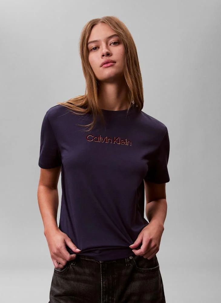 Calvin Klein Jeans Graphic Crew Neck T-Shirt