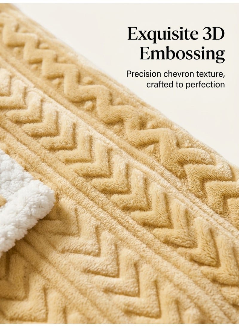 Cozy 3D Carved Warm Comfort Throw - Image 2