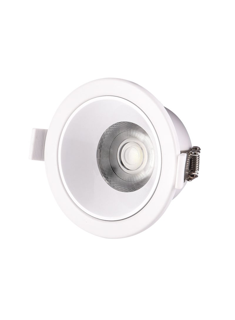 Kray LED Ceiling Down Light COB, Power 8Watt, Color 3000K/4000K/6500K With White Frame with Energy Saving Feature, For Indoor and Outdoor - Image 1