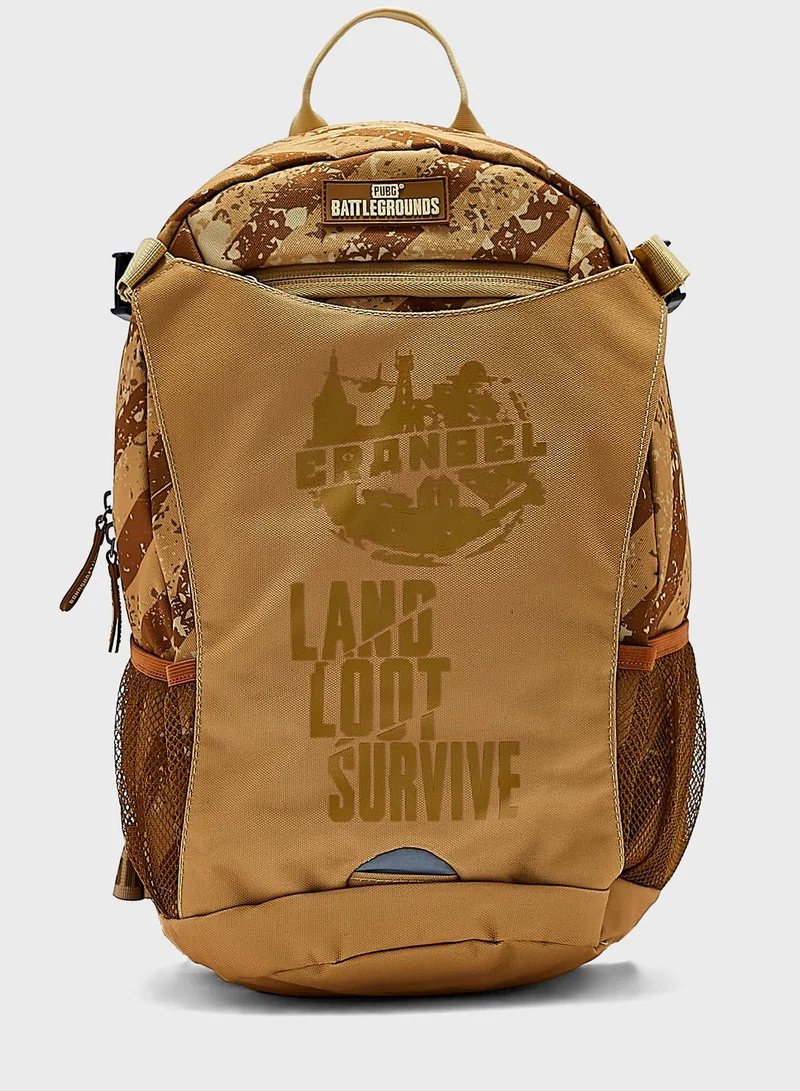 PUBG Back To School  Pubg Battlegrounds Erangle 18" Sporty Backpack