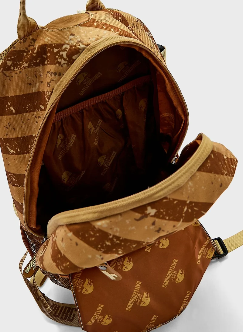 PUBG Back To School  Pubg Battlegrounds Erangle 18" Sporty Backpack