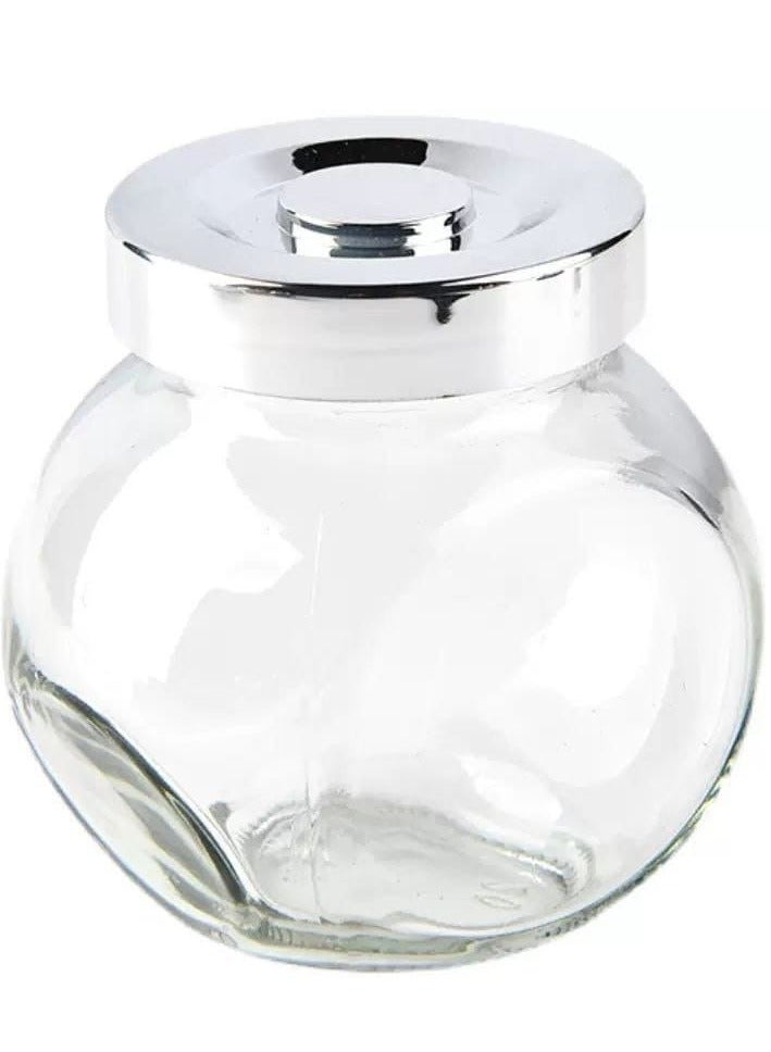 4-piece glass spice set to add a touch of elegance to your kitchen for a perfect arrangement of your daily spice needs - Image 3