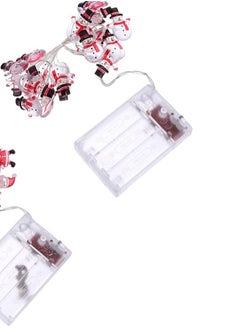 PAMEER Snowman LED Lights Star LED Lights, Black Hat Snow Man Fairy String Lights Christmas Decoration, Xmas Tree Fairy String Lights, Merry Christmas Fairy Lights, Indoor & Outdoor Décor, Battery Operated  - Image 3