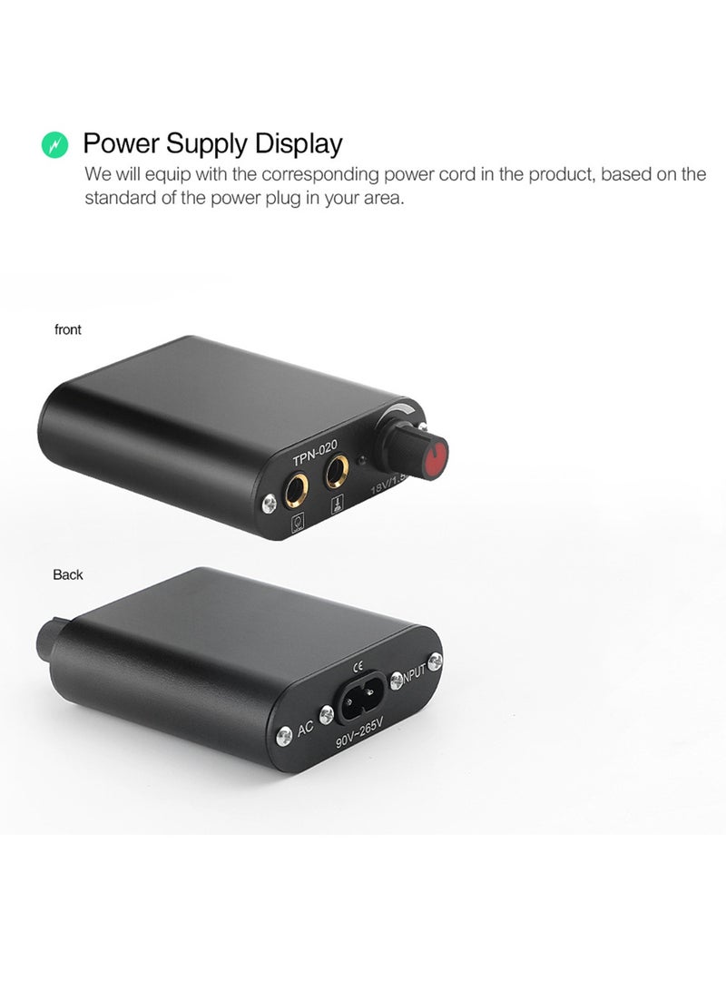 هاي هونور الوشم القلم كيت-الروتاري ماكينة رسم الوشم التجميلي القلم للمبتدئين 10 قطعة الوشم خراطيش الإبر 7 الوشم الحبر المهنية كاملة الوشم كيت - Image 5