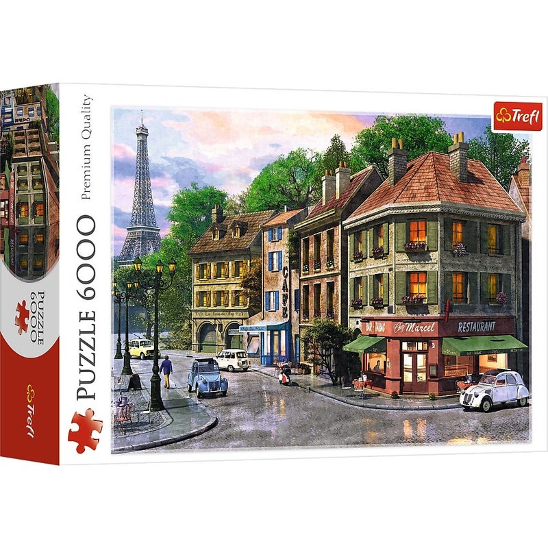 Trefl - Street of Paris Puzzle 6000 Pieces - 65001 - Image 1