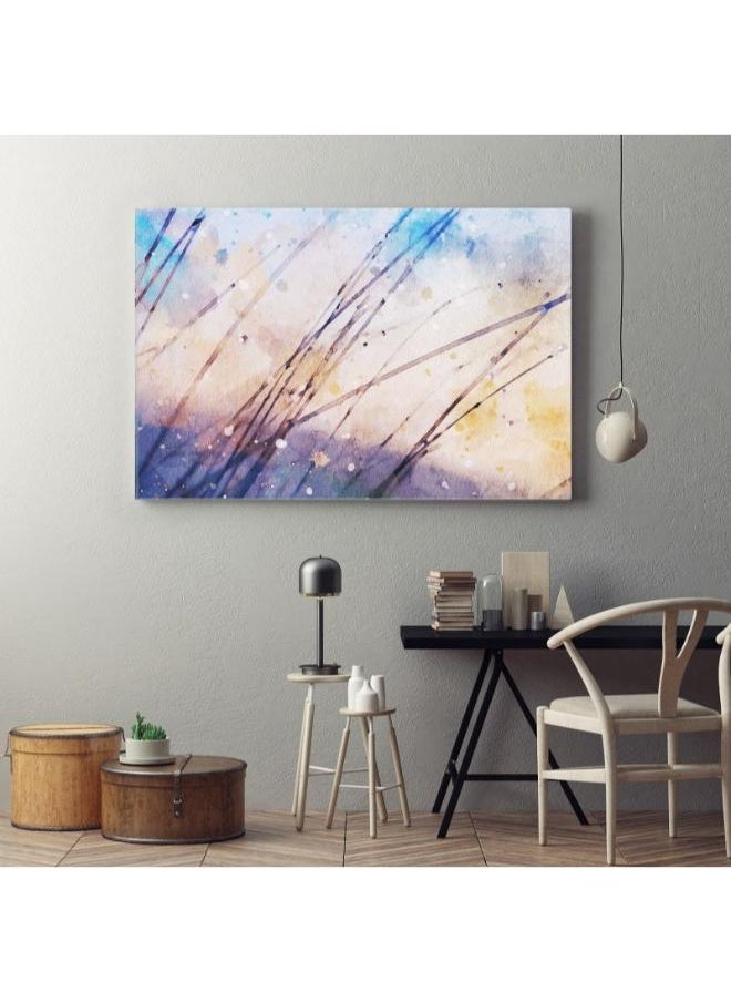 Home Gallery - Home Gallery stylish landscape watercolor Printed canvas wall art - Image 1