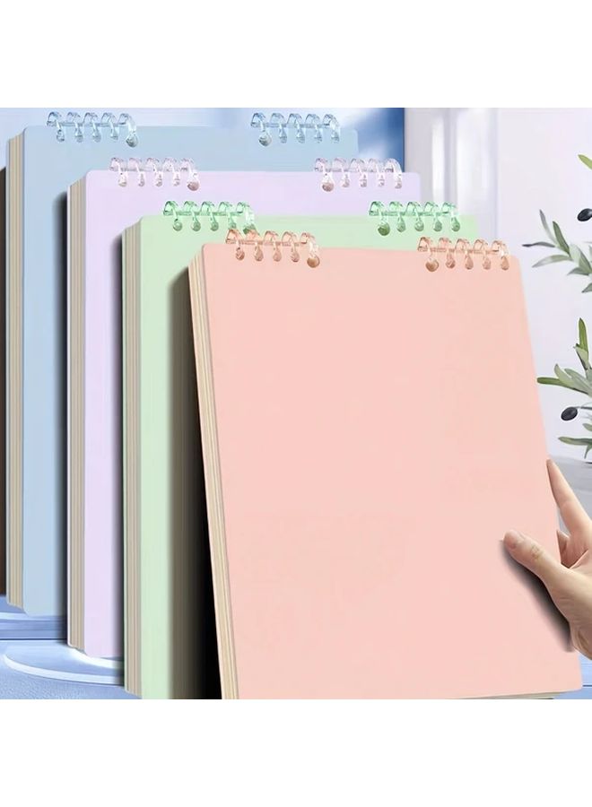 120 Sheets Premium College Notebook 60 Pages Thick Lined Perforated Pink Removable Pages for Easy Note Taking Study Organization - Image 1