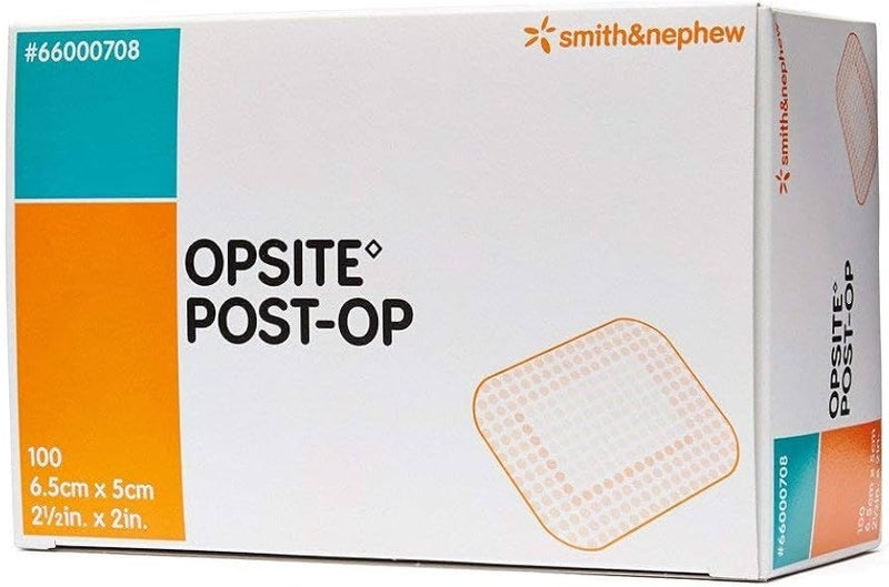 SMITH Opsite Post-Op Waterproof Dressing, Size - 6.5cm x 5cm - 10/pcs - Image 2