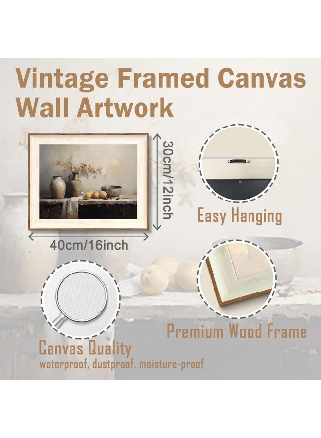 ASTRDECOR Vintage wall art white wood 20 - Image 2