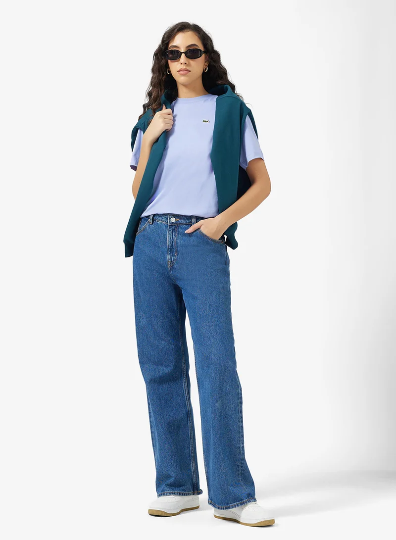 لاكوست Relaxed Fit Crew Neck T-Shirt