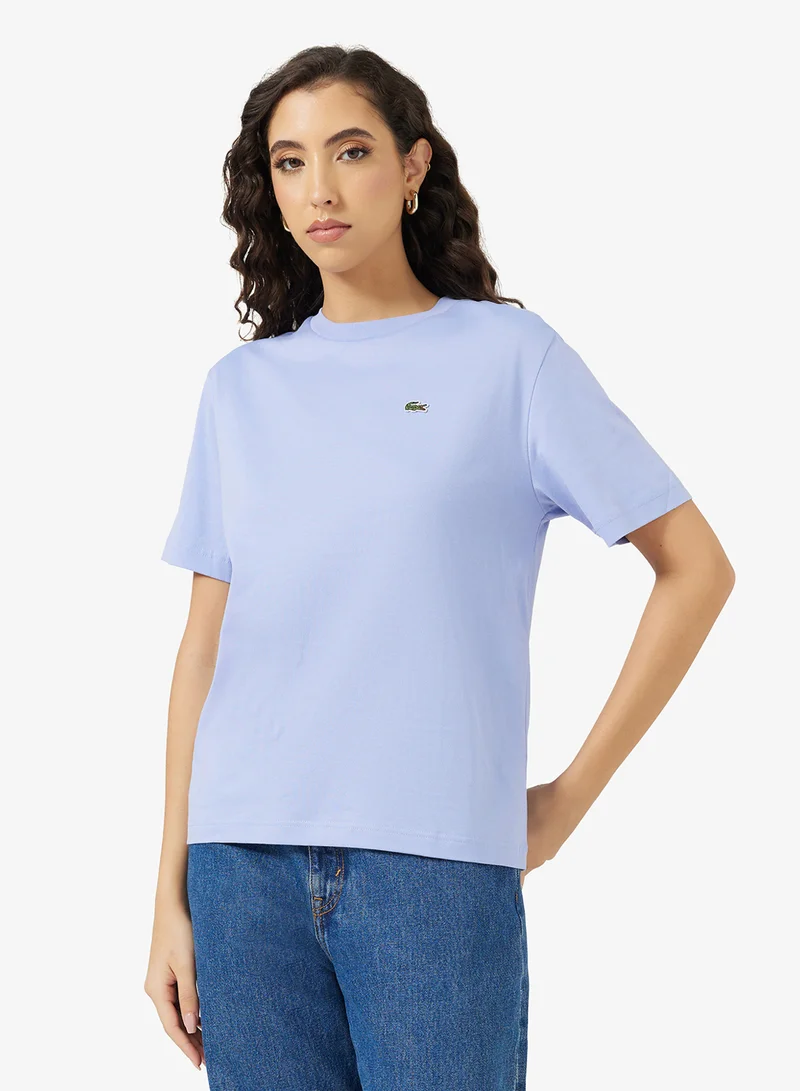 لاكوست Relaxed Fit Crew Neck T-Shirt