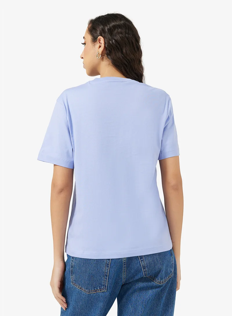 لاكوست Relaxed Fit Crew Neck T-Shirt