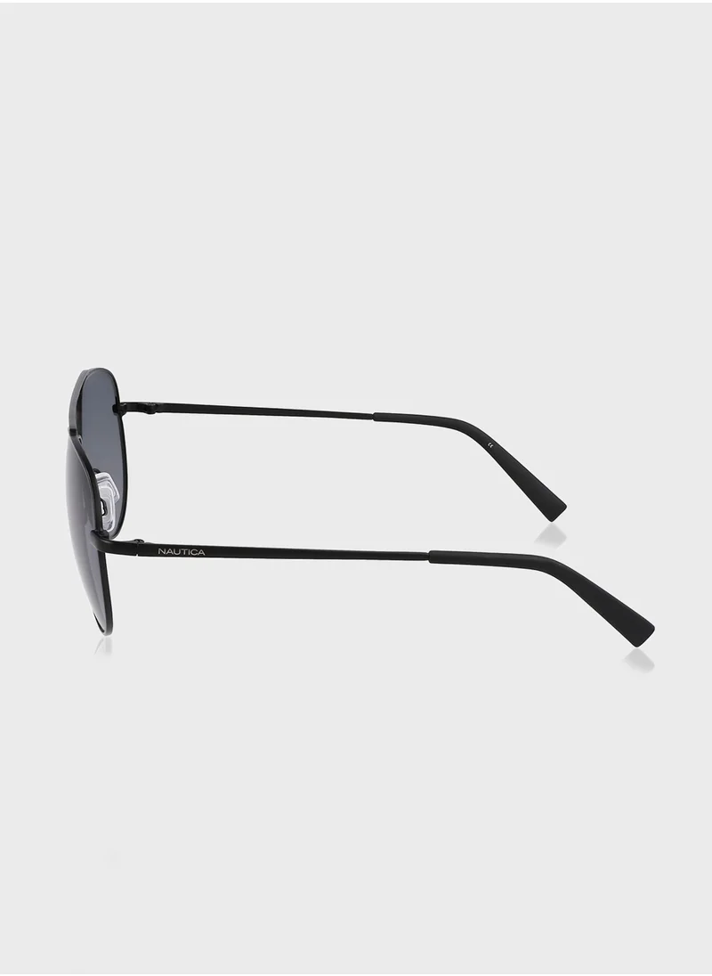 NAUTICA Classic Polarized Aviator Sunglasses N101Sp