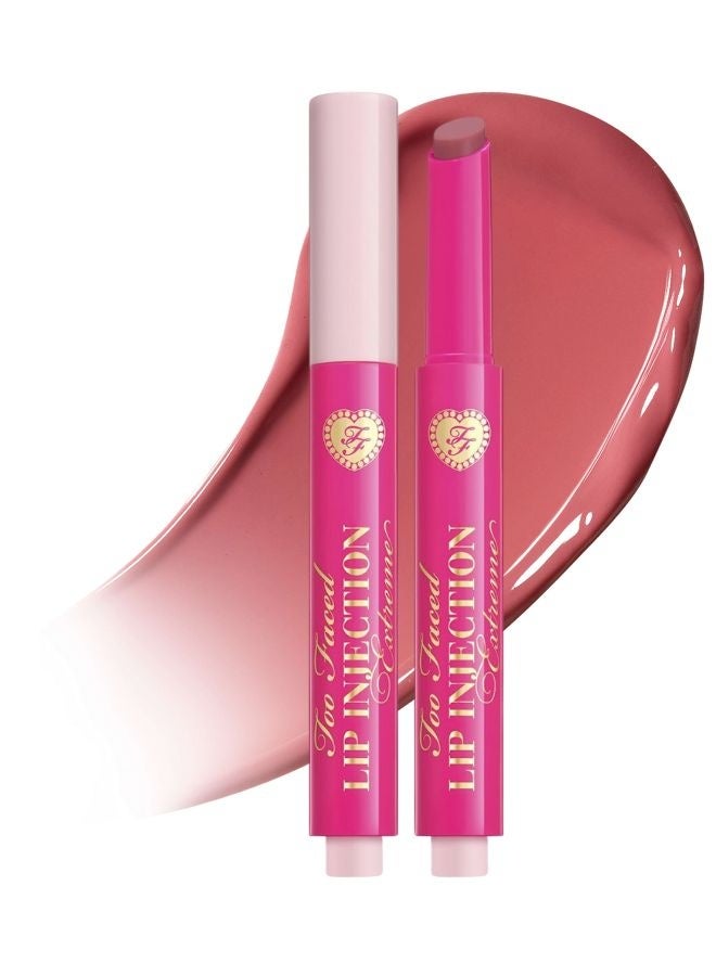 Too FacedCosmetics Too Faced Lip Injection Extreme Plumping Clicks Lip Gloss –  Kiss The Bride - Cool Mauve Nude 1.5g – Hydrating, High-Shine & Volumizing Lip Plumper - Image 1