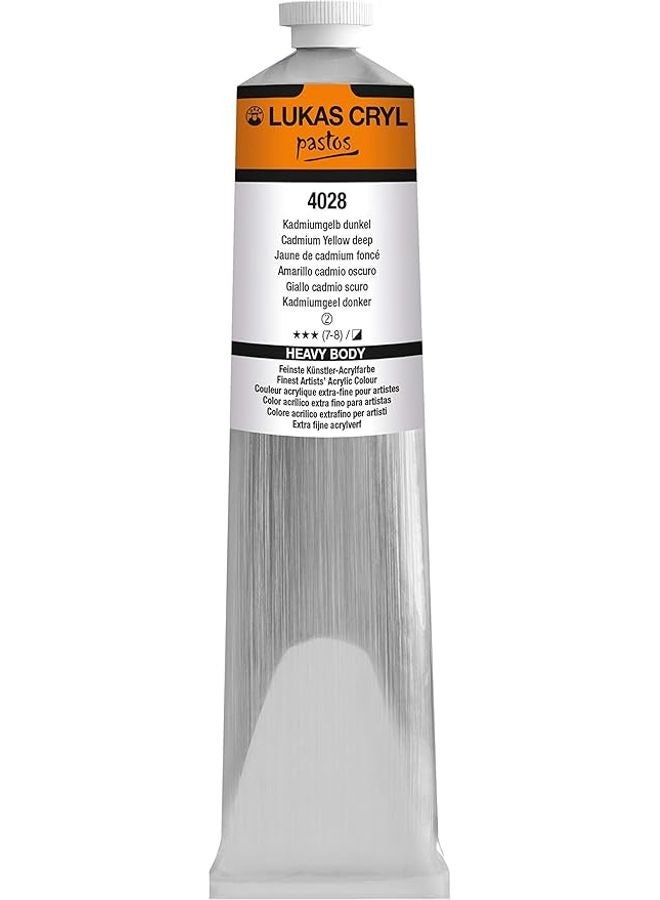 LUK CRYL PASTOS 200ML CADMIUM YELLOW DEEP