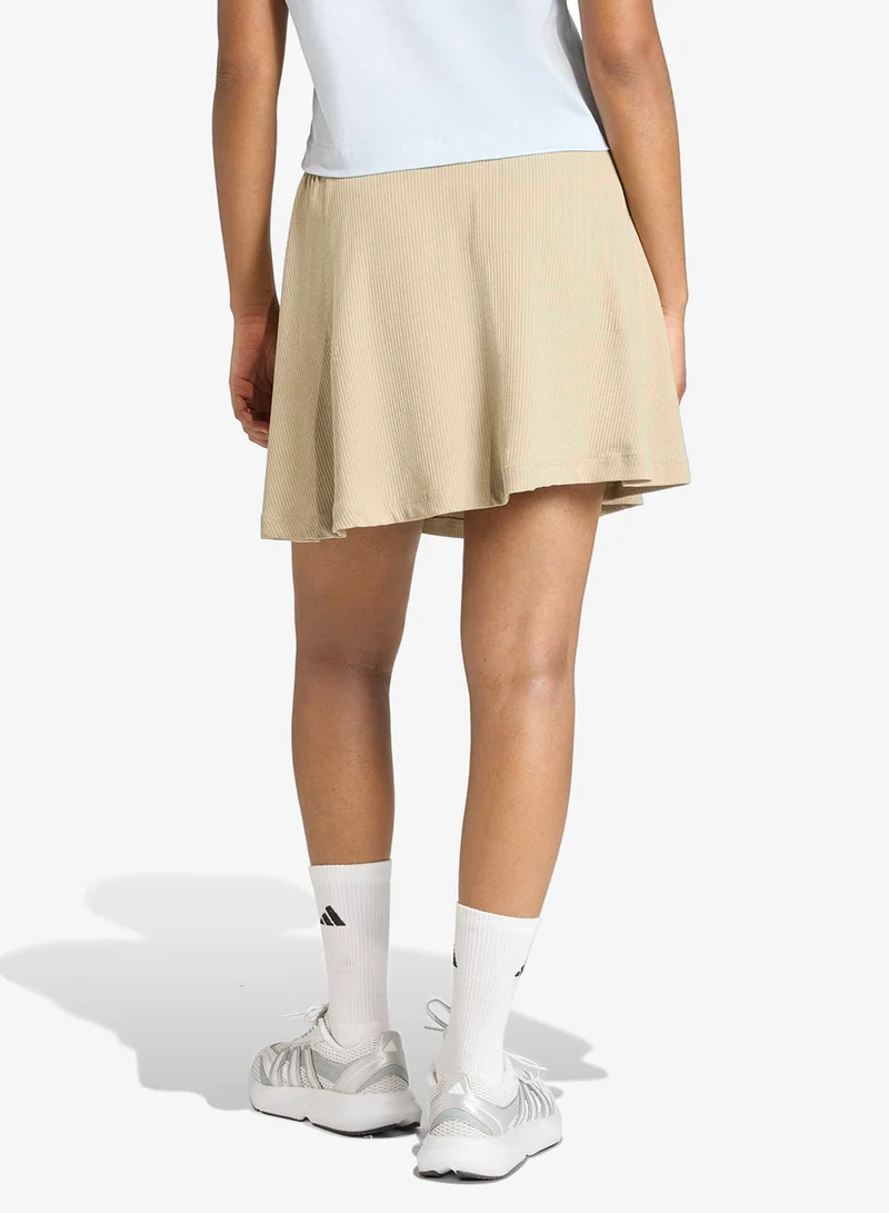 اديداس All Szn Ribbed Skirt