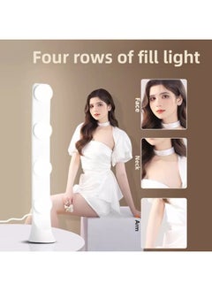 General Portable Desktop Double Row Light Beauty Soft Light LED Face Lighting Makeup Light Live Photography Photo Light-Light Source Color:【integrated Single-row Fill Light】 (random Colors Of Dual Lights +  - Image 3